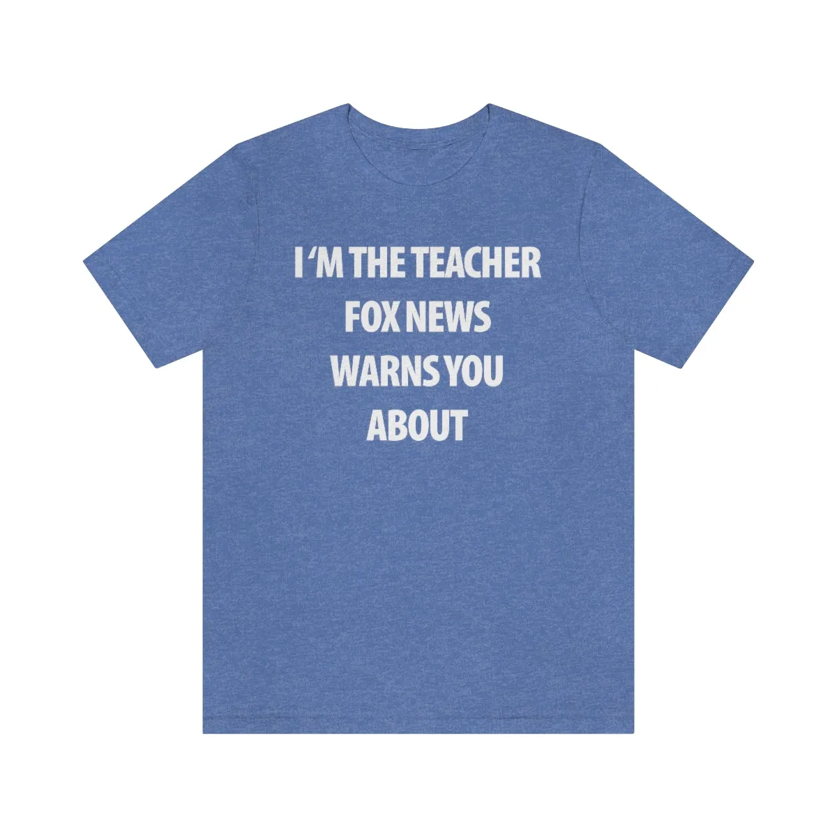 I'm the Teacher Fox News Warns You About