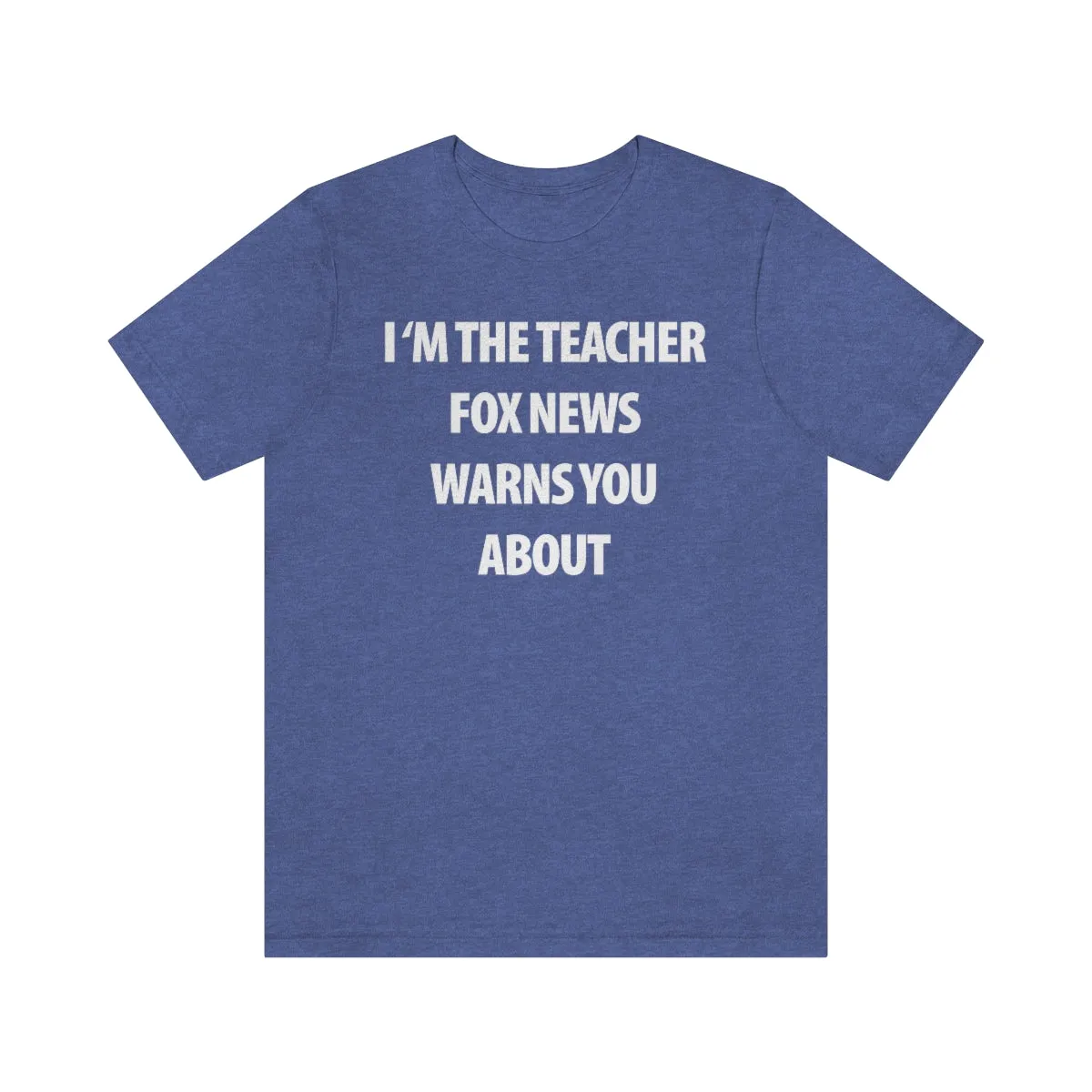 I'm the Teacher Fox News Warns You About