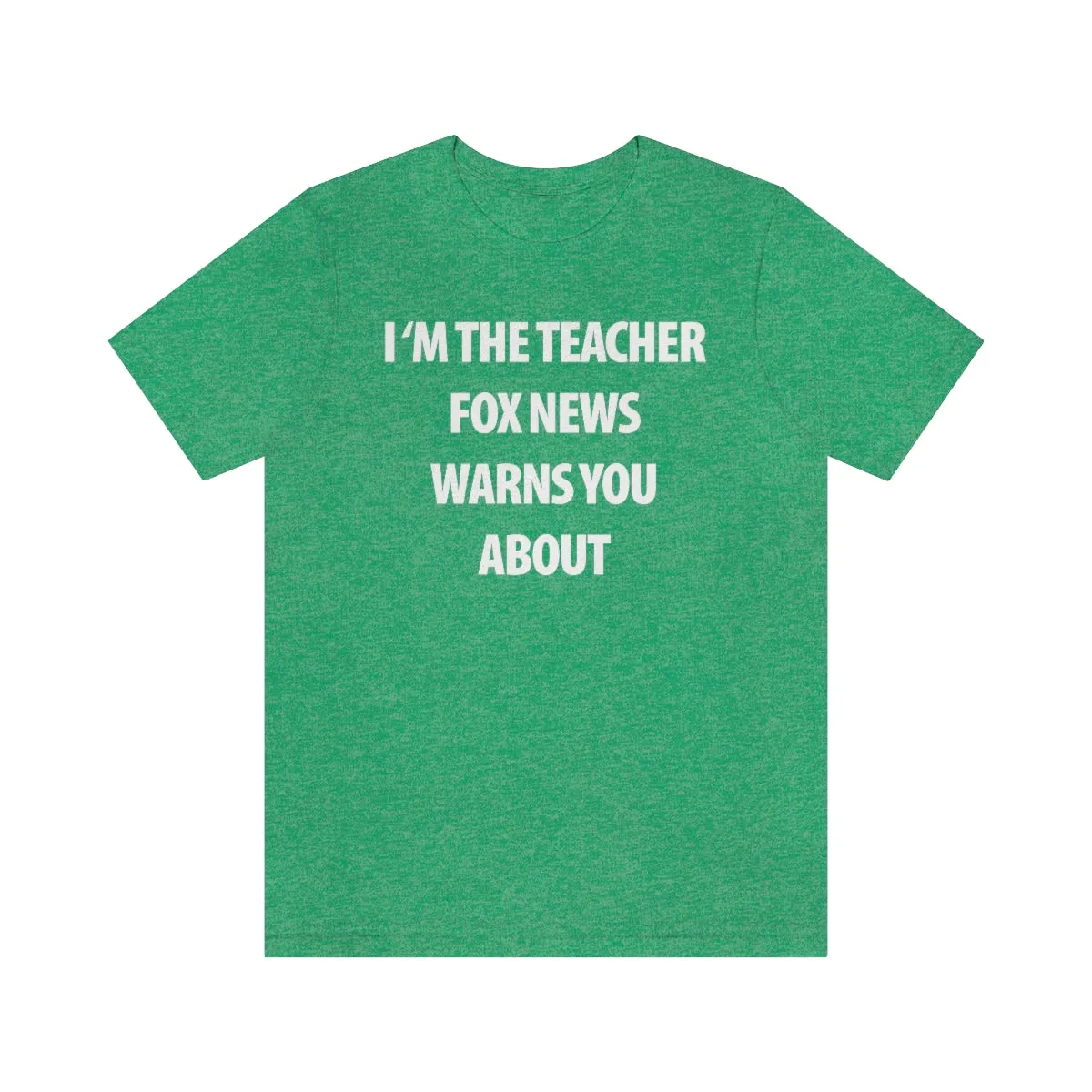 I'm the Teacher Fox News Warns You About
