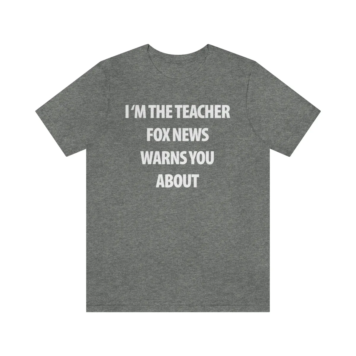 I'm the Teacher Fox News Warns You About