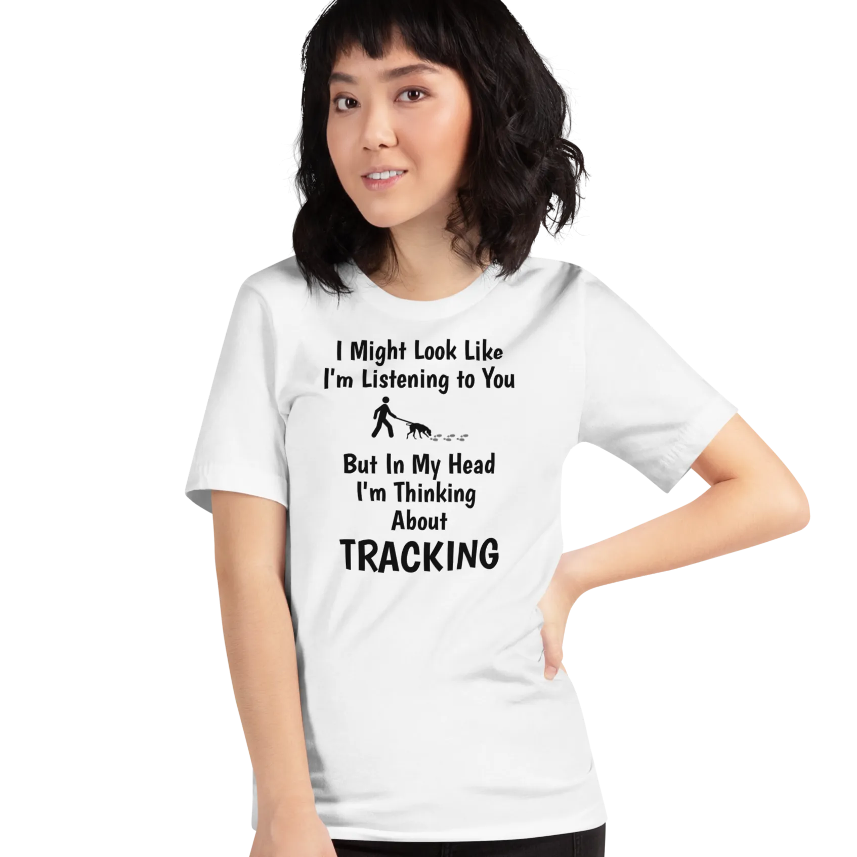 I'm Thinking About Tracking T-Shirts - Light