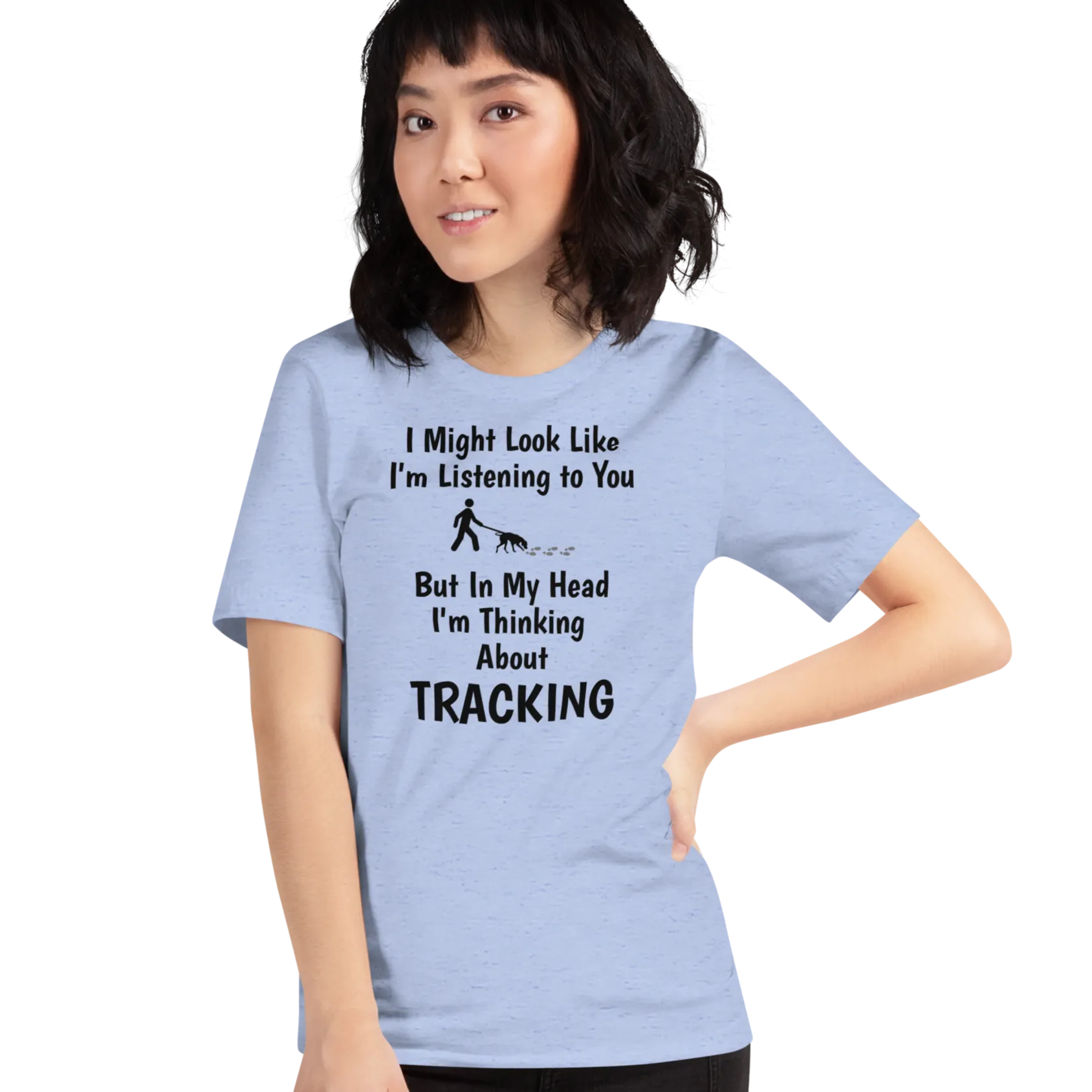 I'm Thinking About Tracking T-Shirts - Light