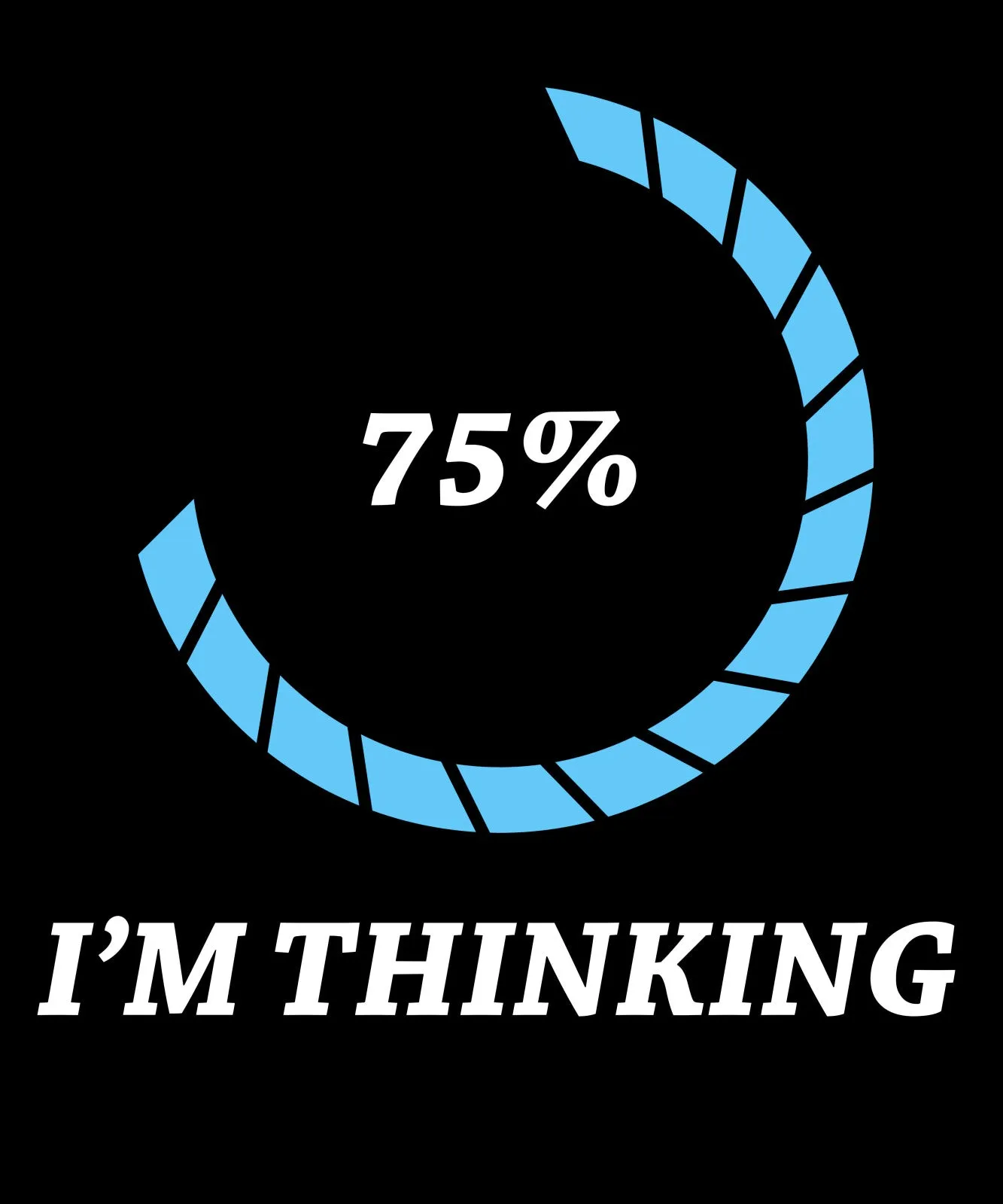 Im Thinking T Shirt Gifts For Techies   by Market Trendz