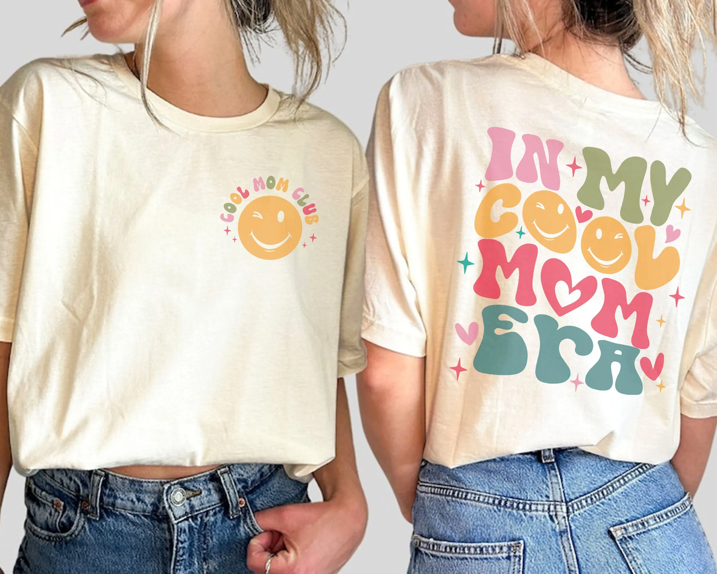 In My Cool Mom Era Sweatshirt, Cool Moms Club T Shirt, Mama Era Shirt, Mom Shirt Gift, New Mom Shirt, Pregnancy Announcement
