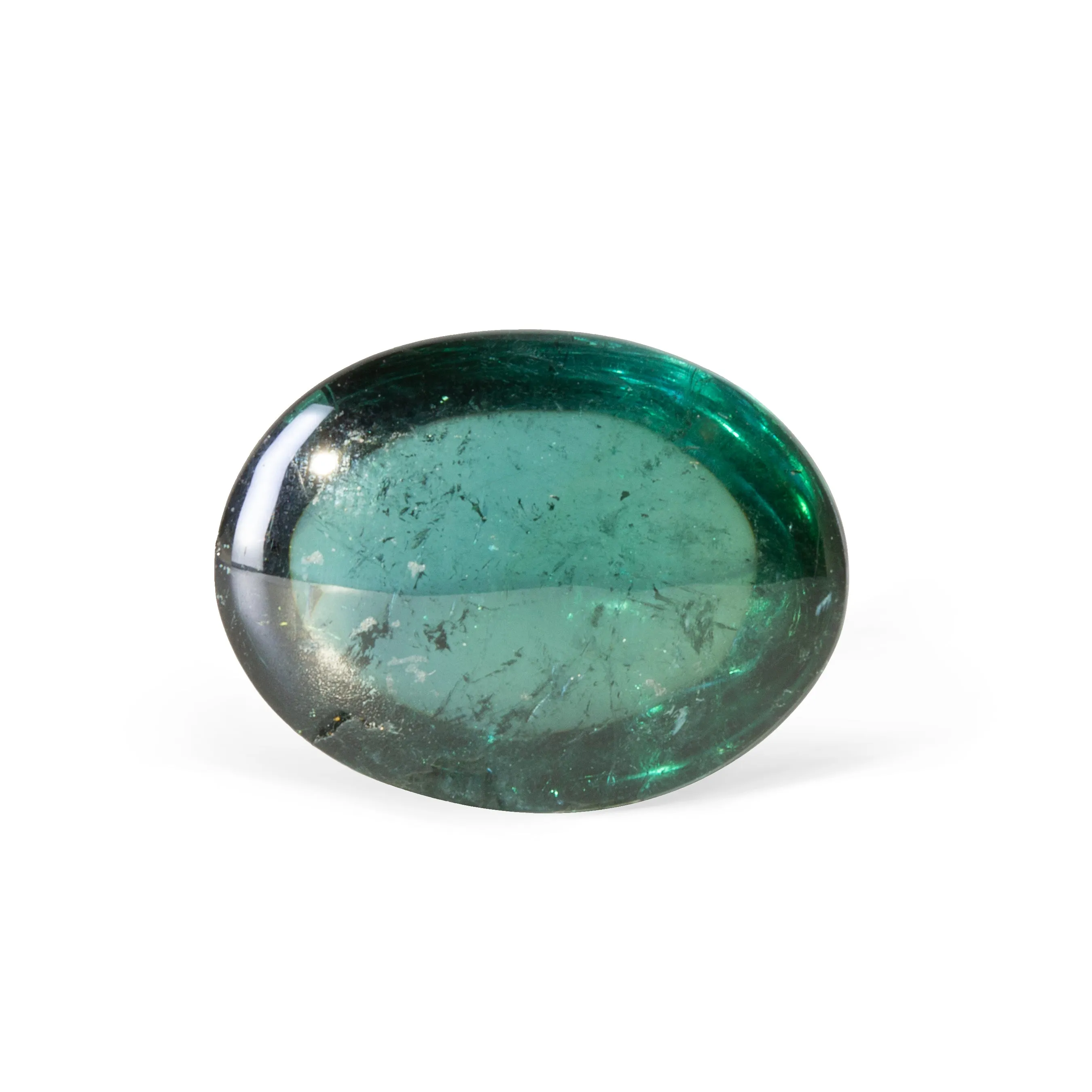 Indicolite- Blue Tourmaline 30.03 carat Polished Gemstone Cabochon