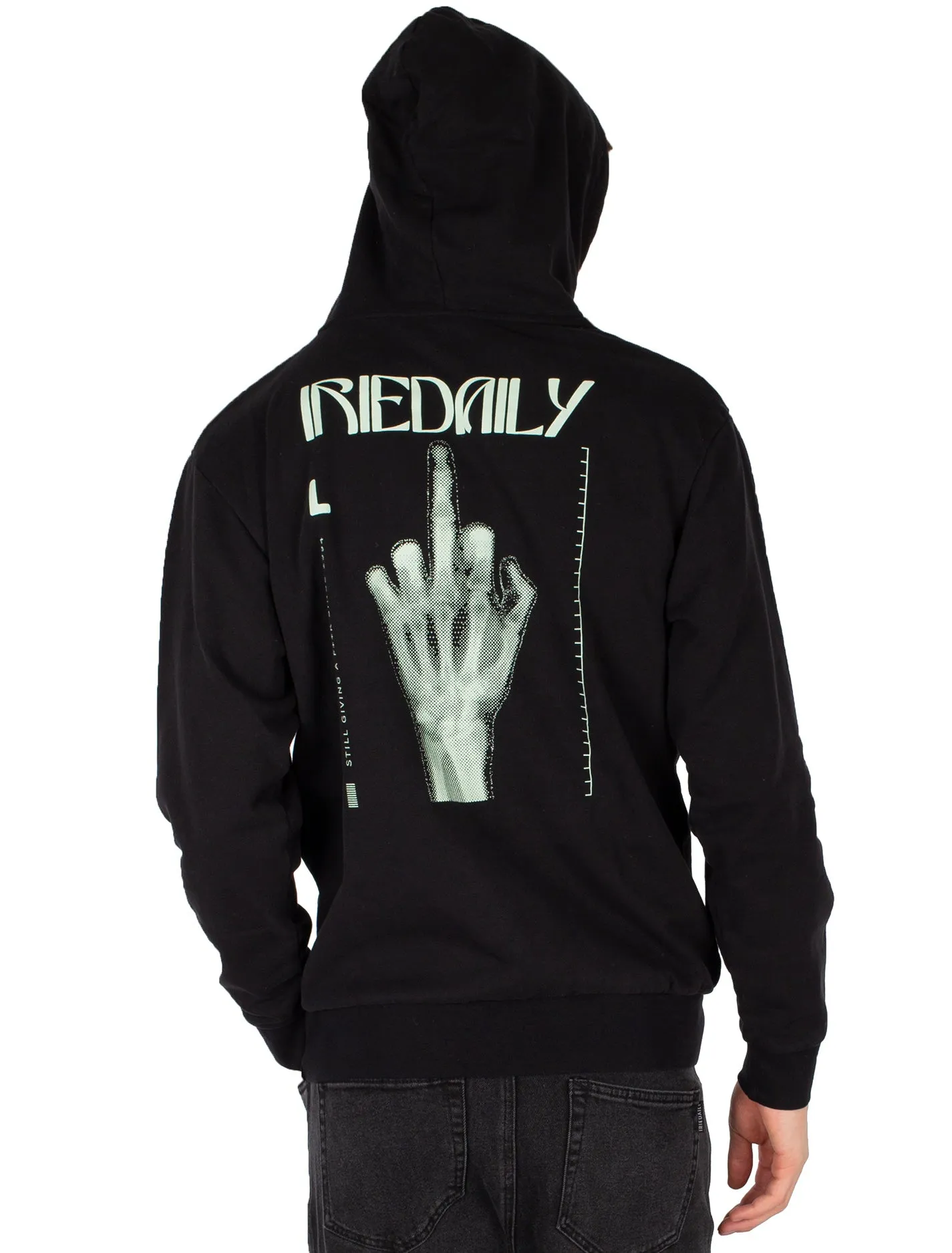 Iriedaily Rayfinger Hoodie - Black