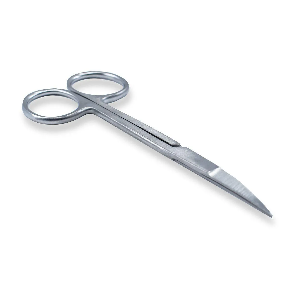 Iris Micro Dissecting Dental Lab Sharp Scissors, 4.5" (11.43cm) Fine Point Curved, Stainless Steel (Set of 5)