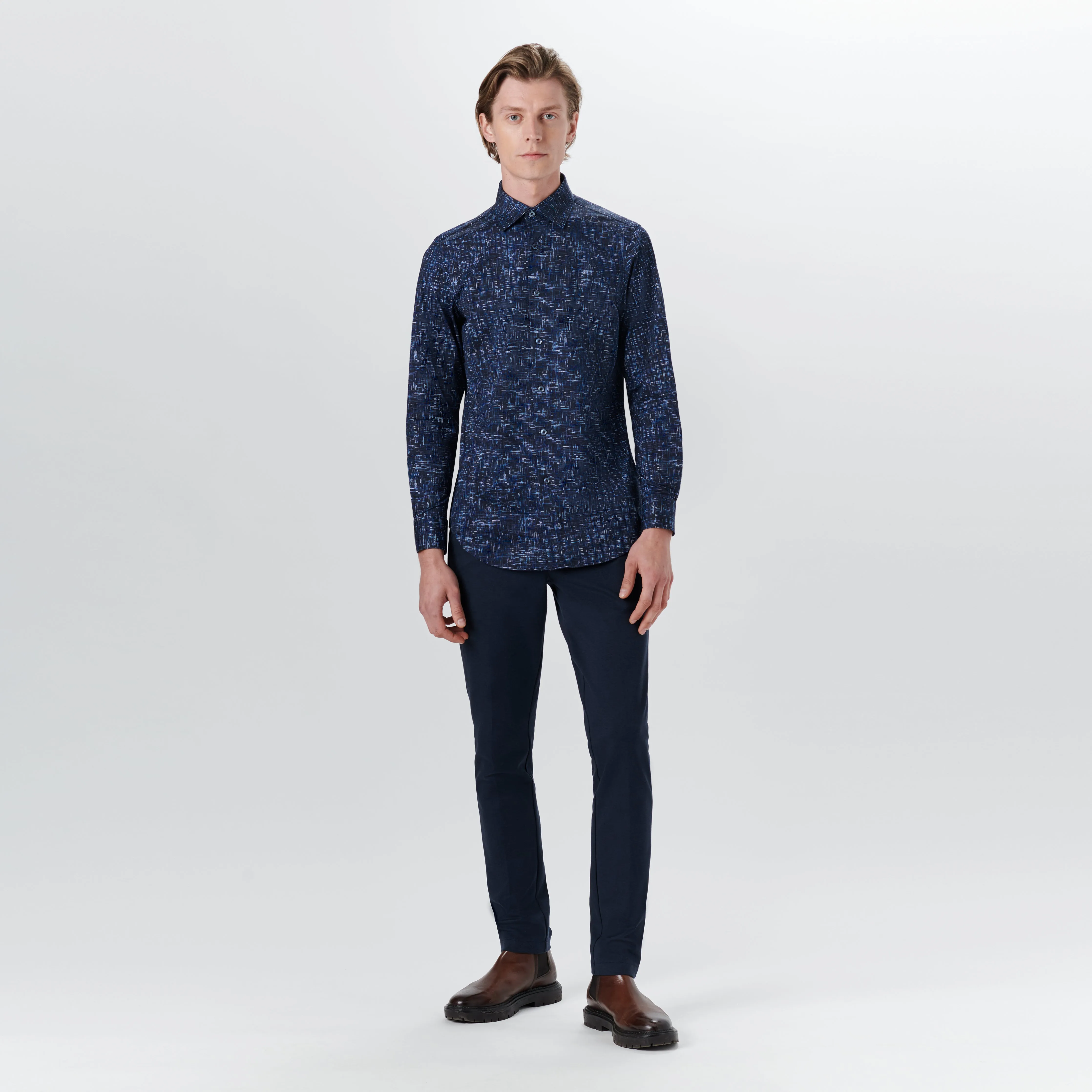 JAMES Abstract Print OoohCotton Shirt