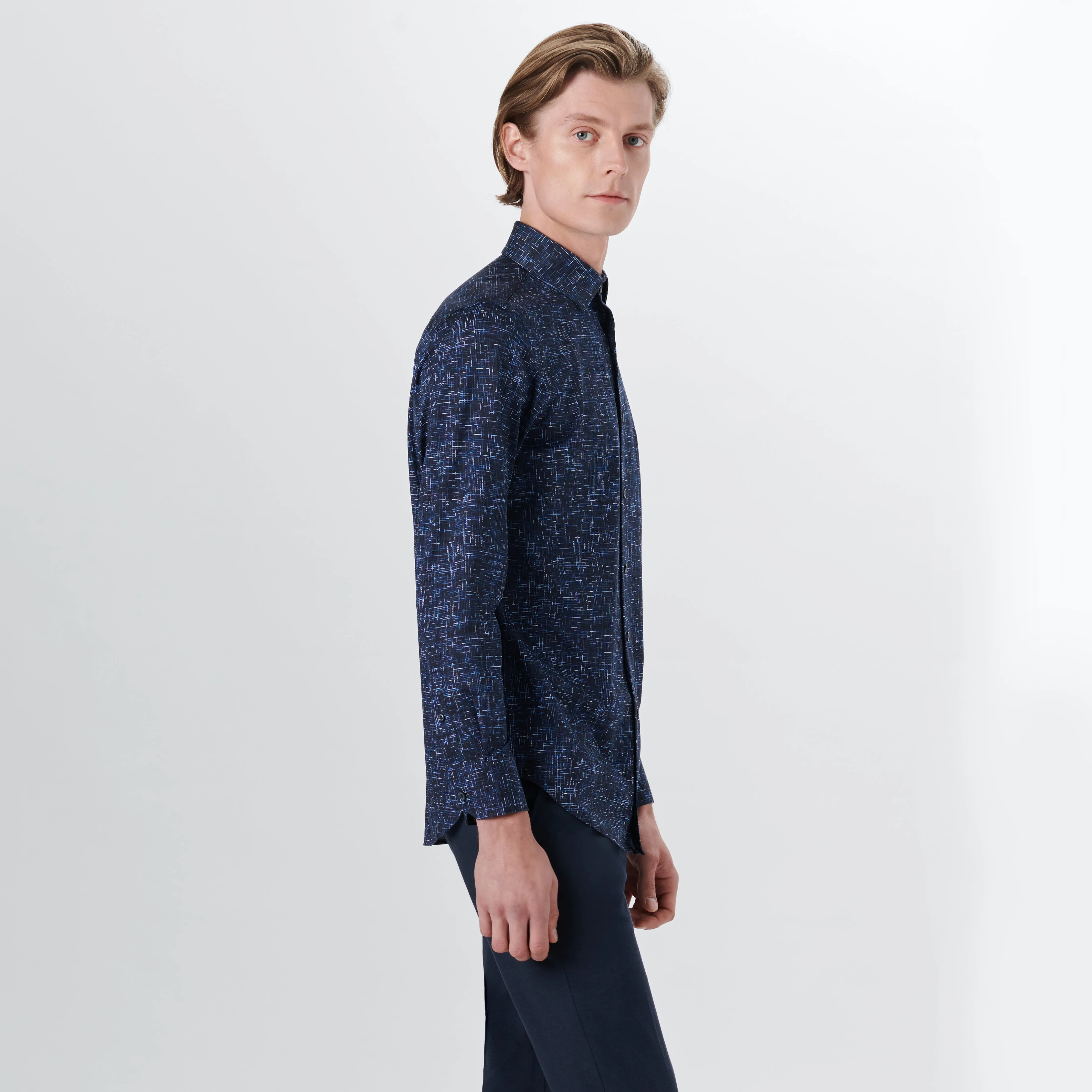 JAMES Abstract Print OoohCotton Shirt