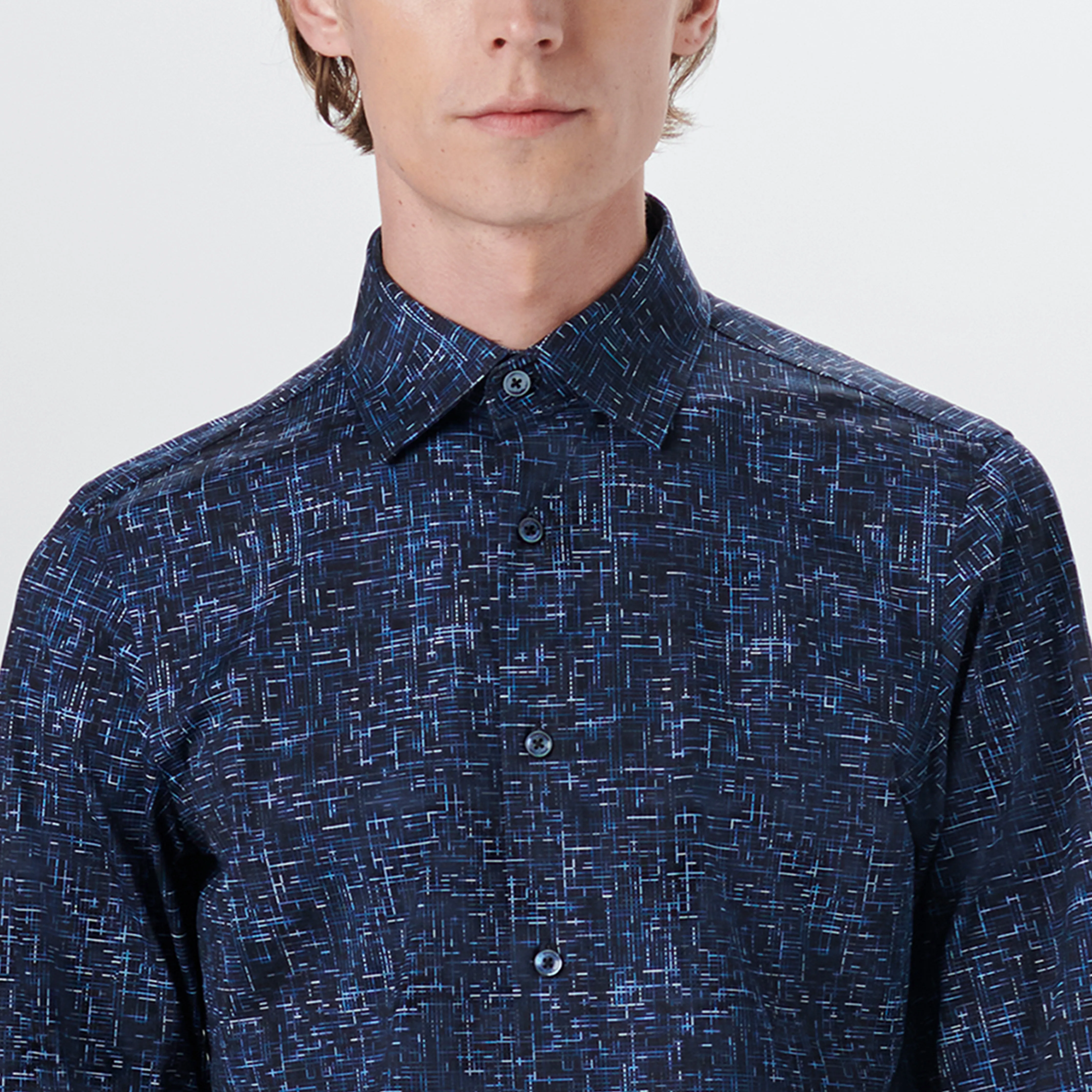 JAMES Abstract Print OoohCotton Shirt