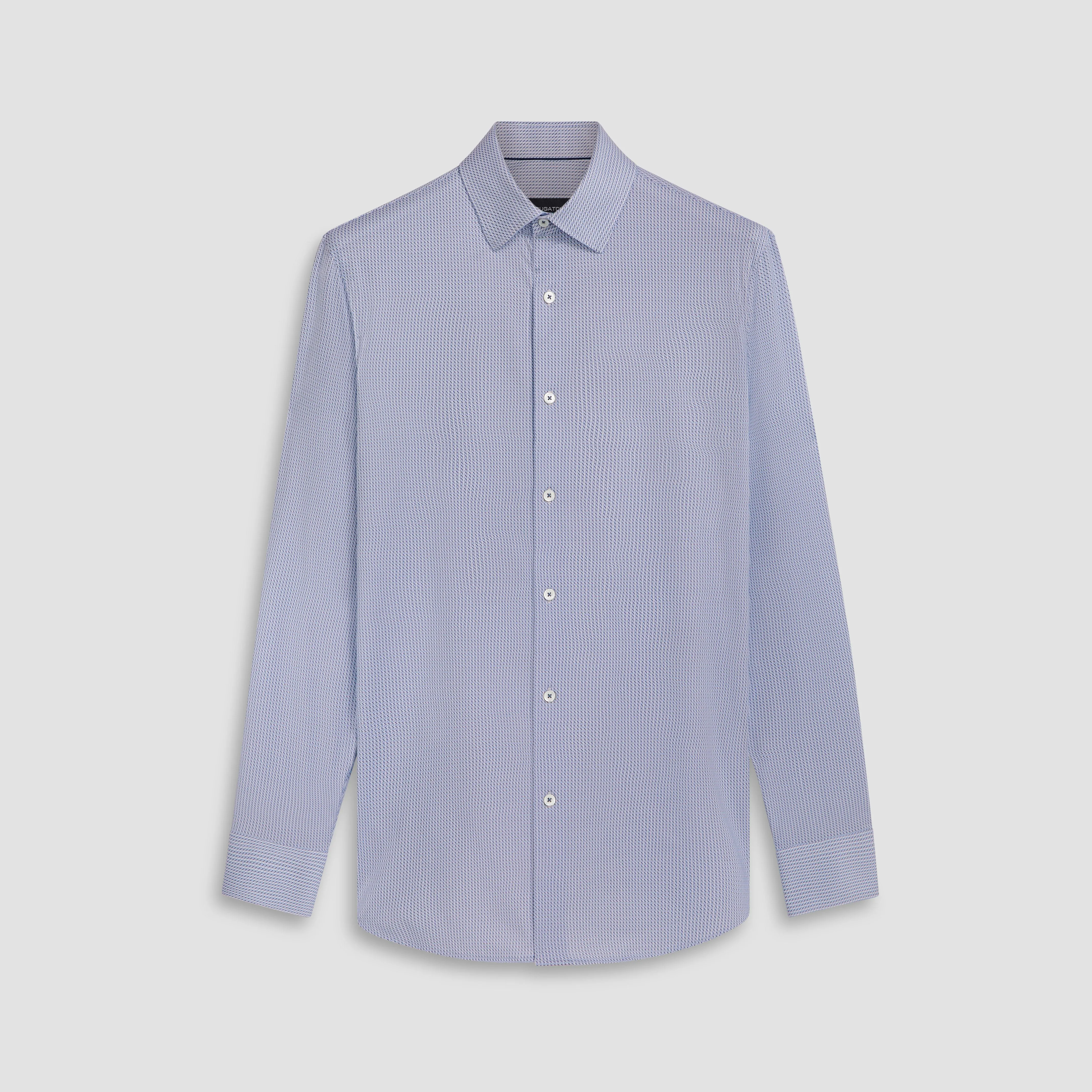 James Geometric Print OoohCotton Shirt