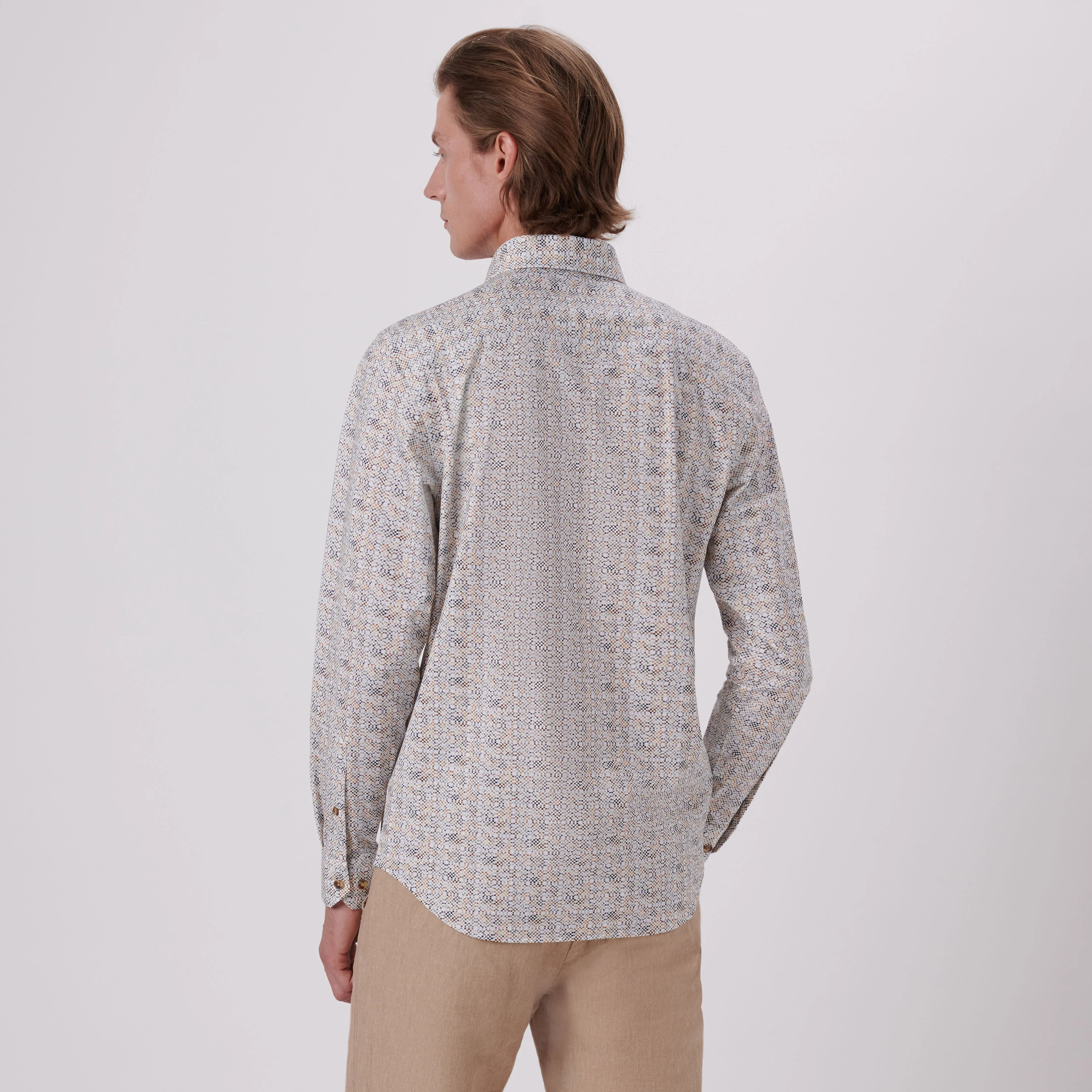 James Mosaic Print OoohCotton Shirt