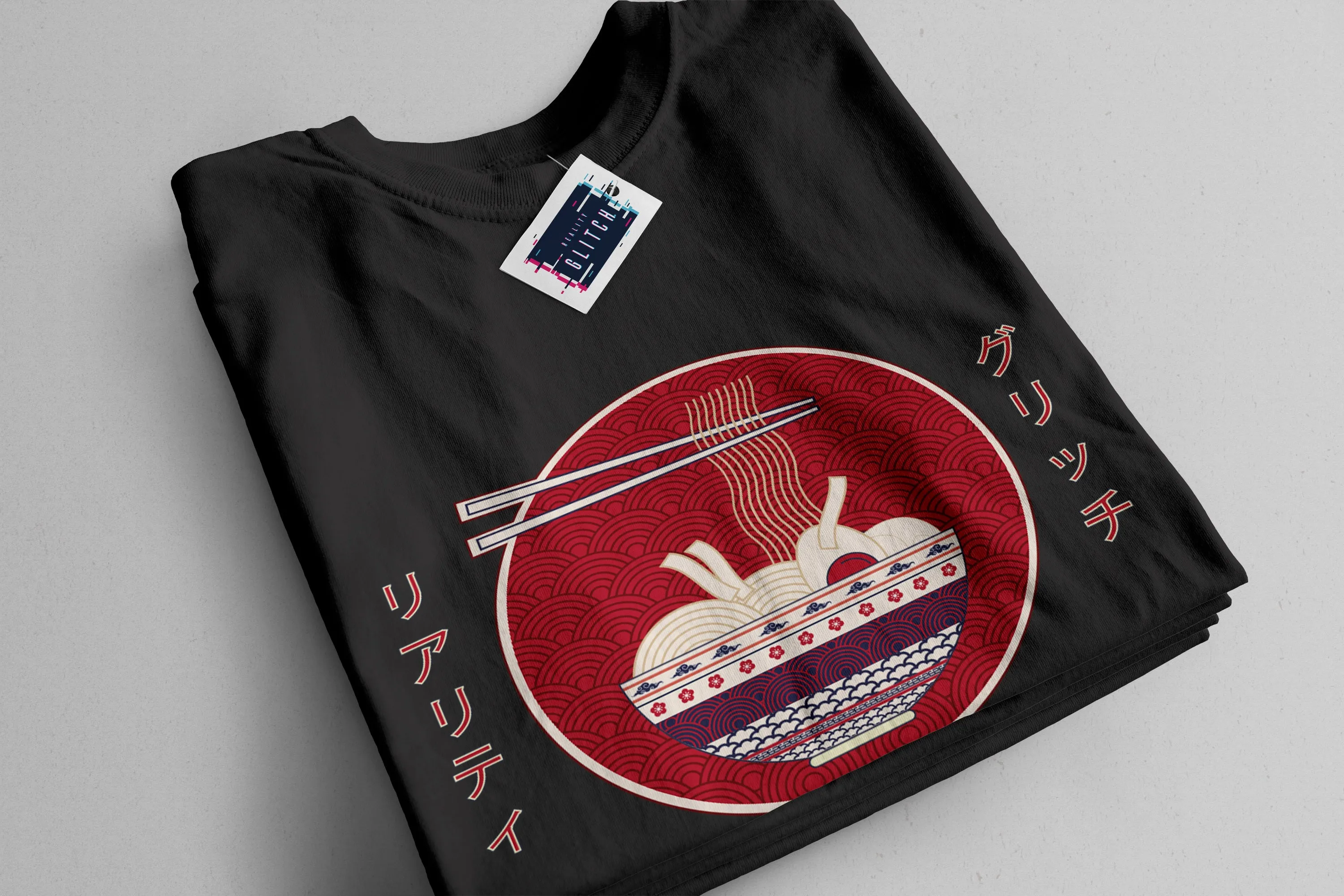 Japanese Ramen Noodle Mens T-Shirt