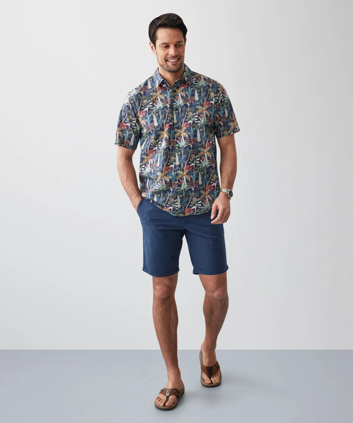 Jungle Vibes-Short Sleeve Shirt