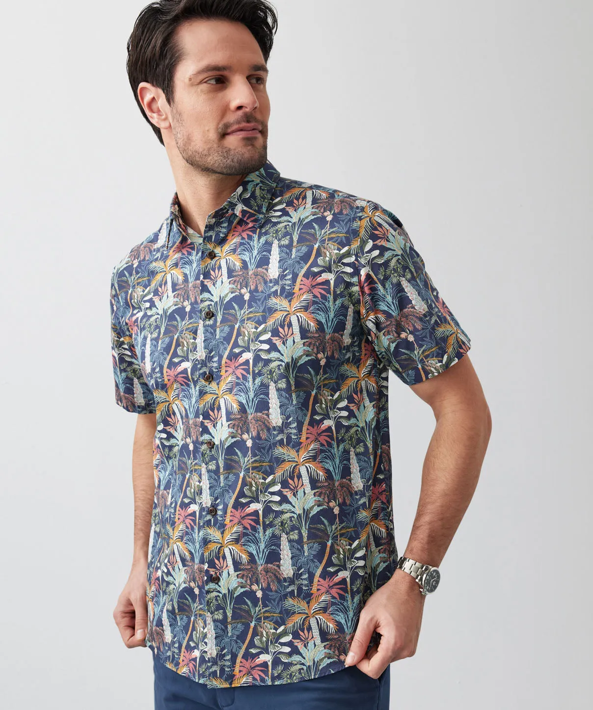 Jungle Vibes-Short Sleeve Shirt