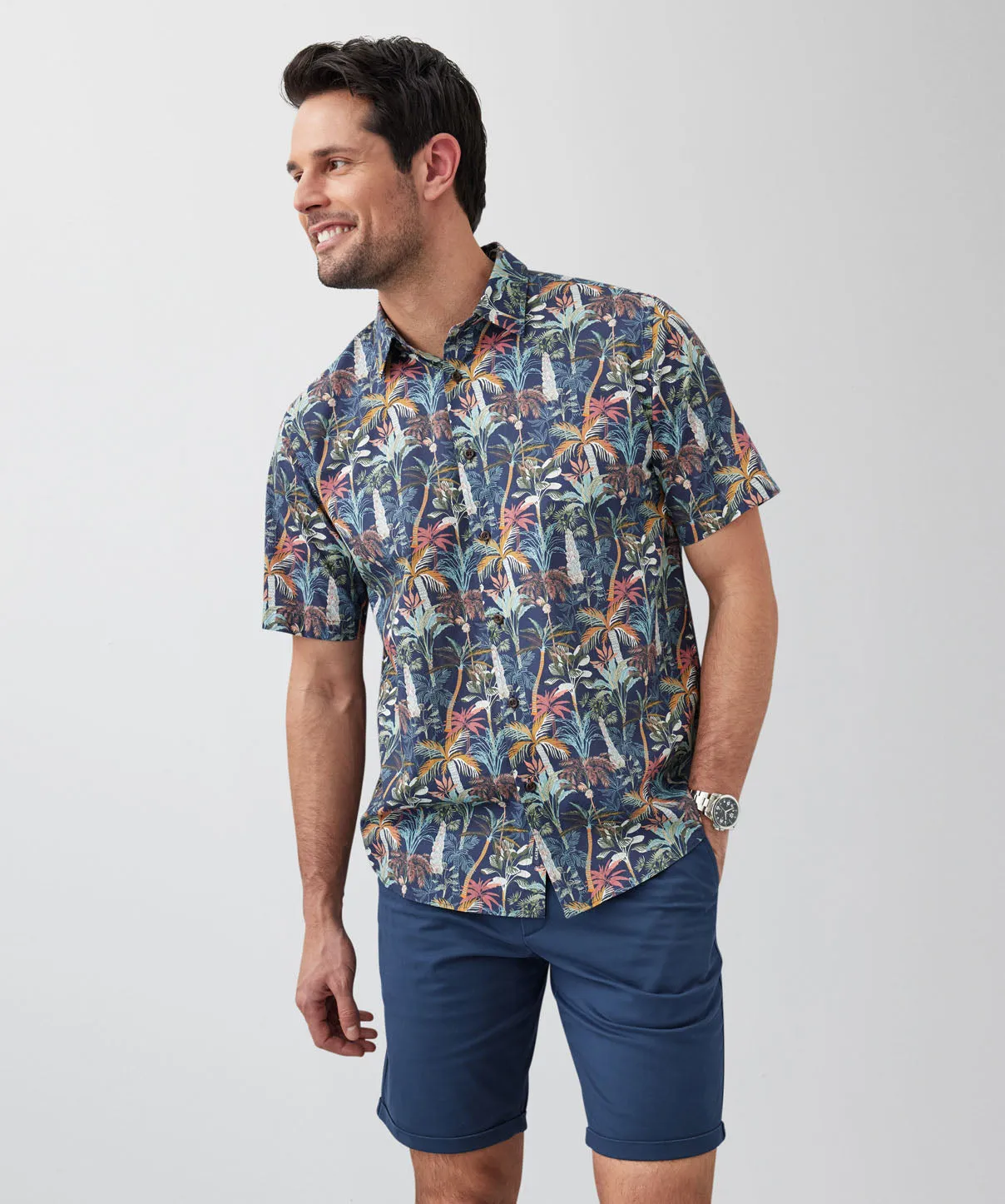Jungle Vibes-Short Sleeve Shirt