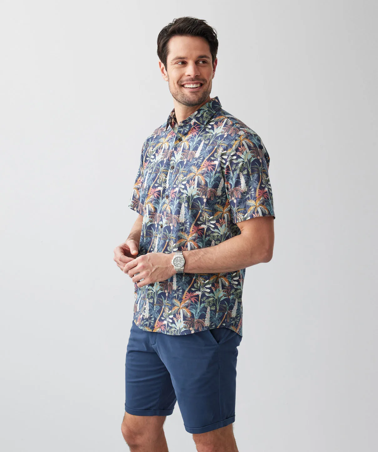 Jungle Vibes-Short Sleeve Shirt