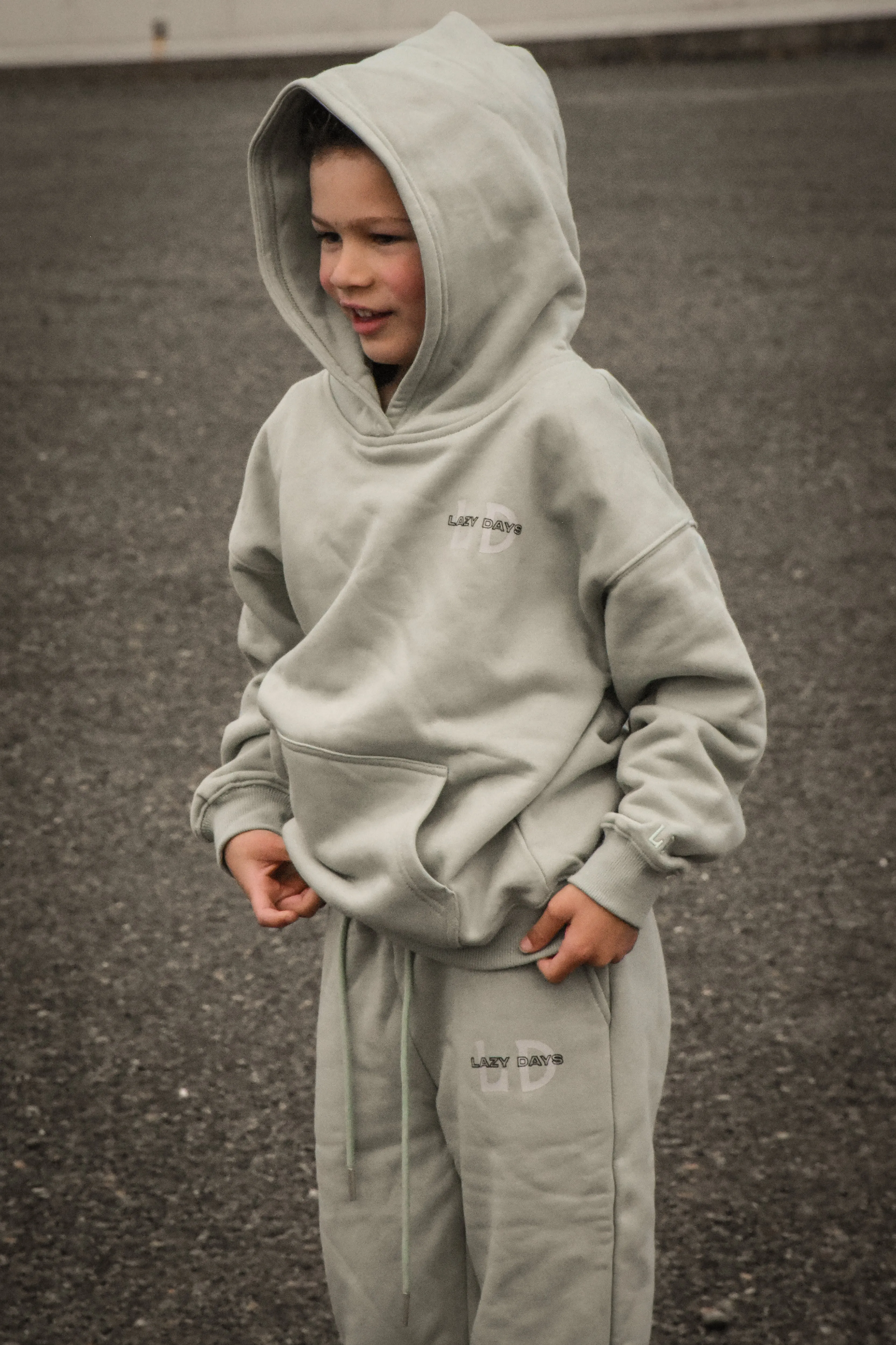 Junior LAZY DAYS Track pants GREEN