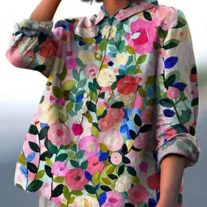 Kiara | Elegant Floral Blouse