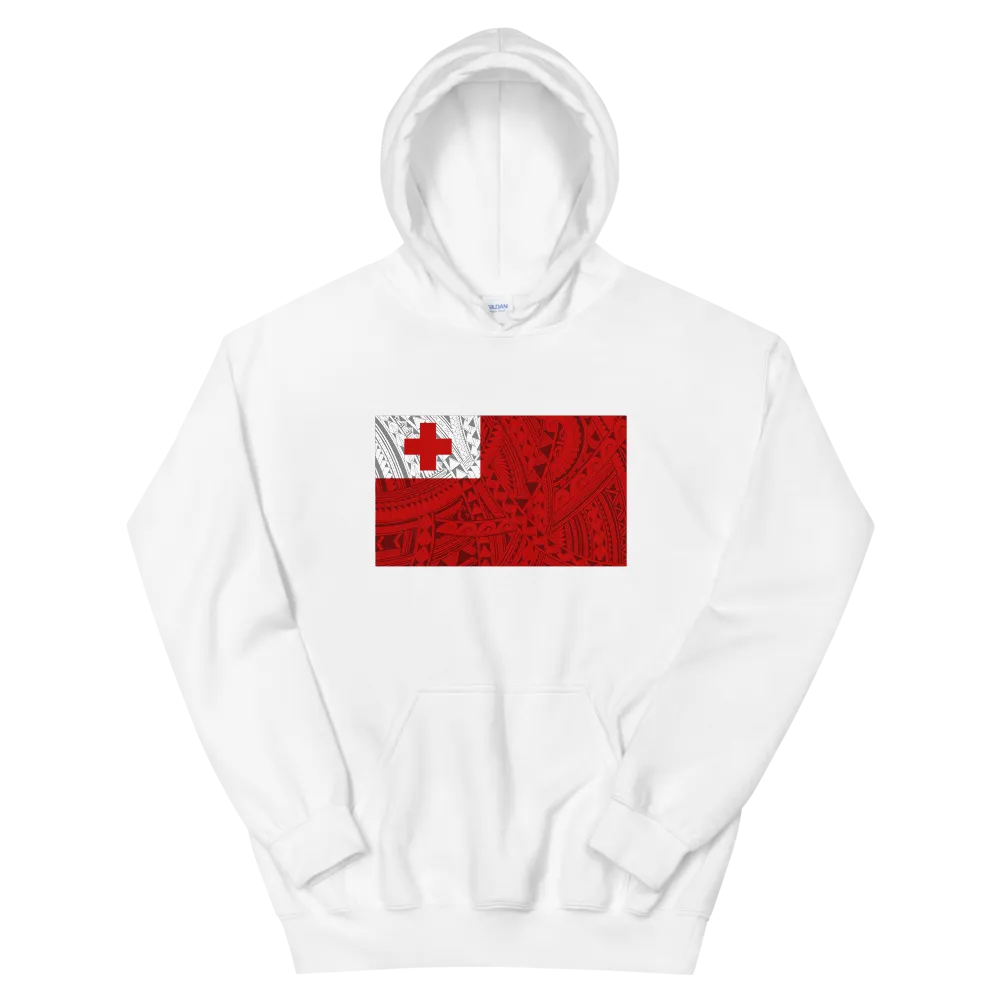 Kingdom of Tonga Flag *ADULT HOODIE*
