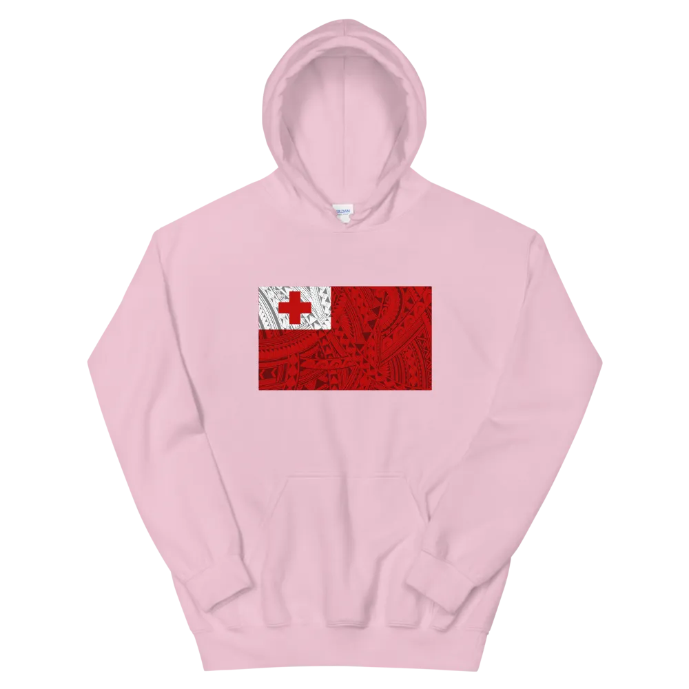 Kingdom of Tonga Flag *ADULT HOODIE*