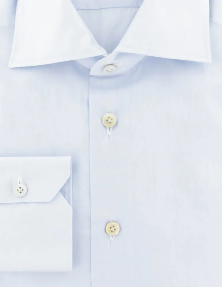 Kiton Light Blue Shirt - Slim