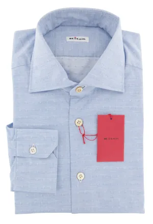 Kiton Light Blue Shirt - Slim