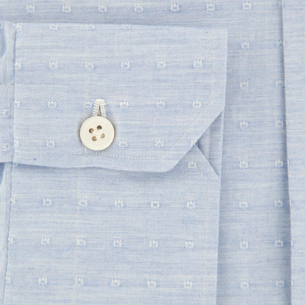 Kiton Light Blue Shirt - Slim