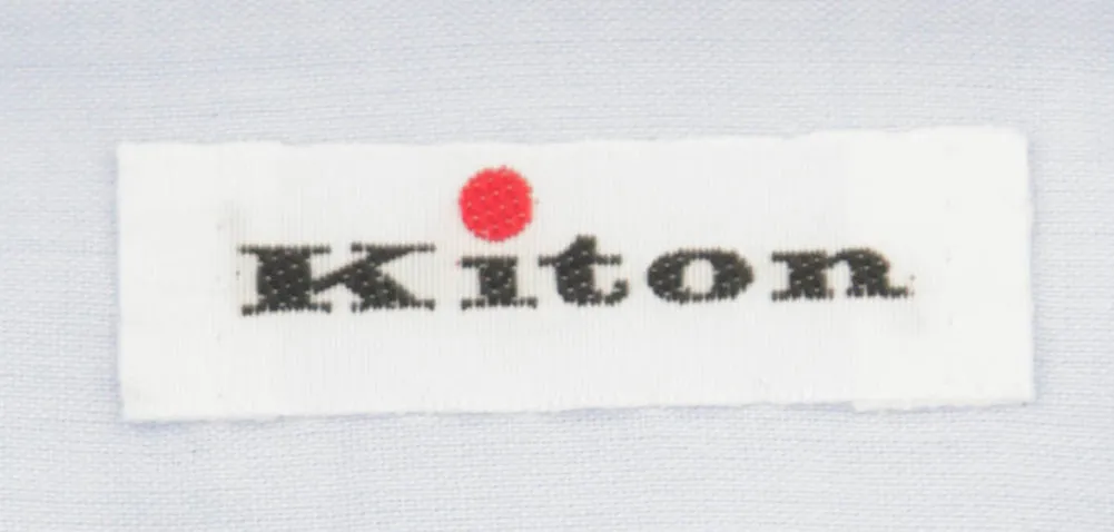 Kiton Light Blue Shirt - Slim