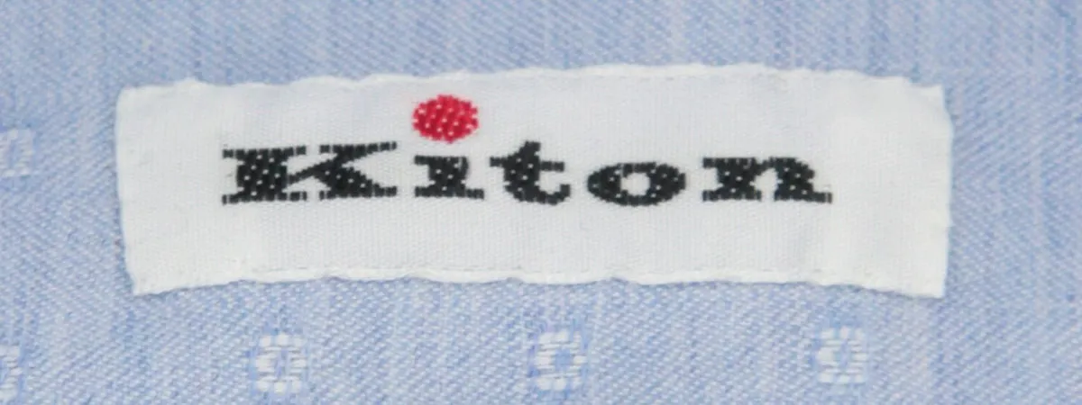 Kiton Light Blue Shirt - Slim