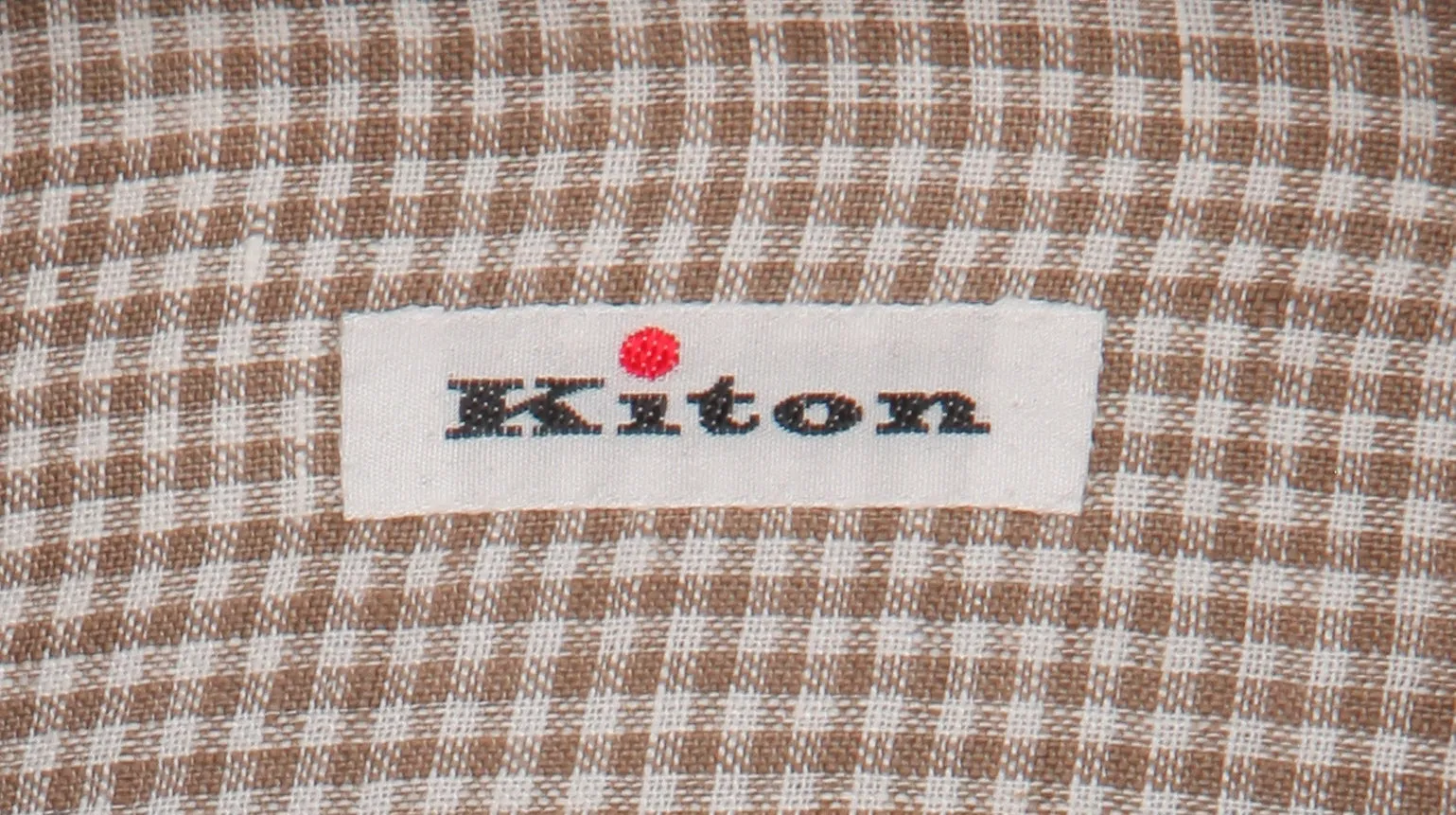 Kiton Light Brown Shirt - Slim