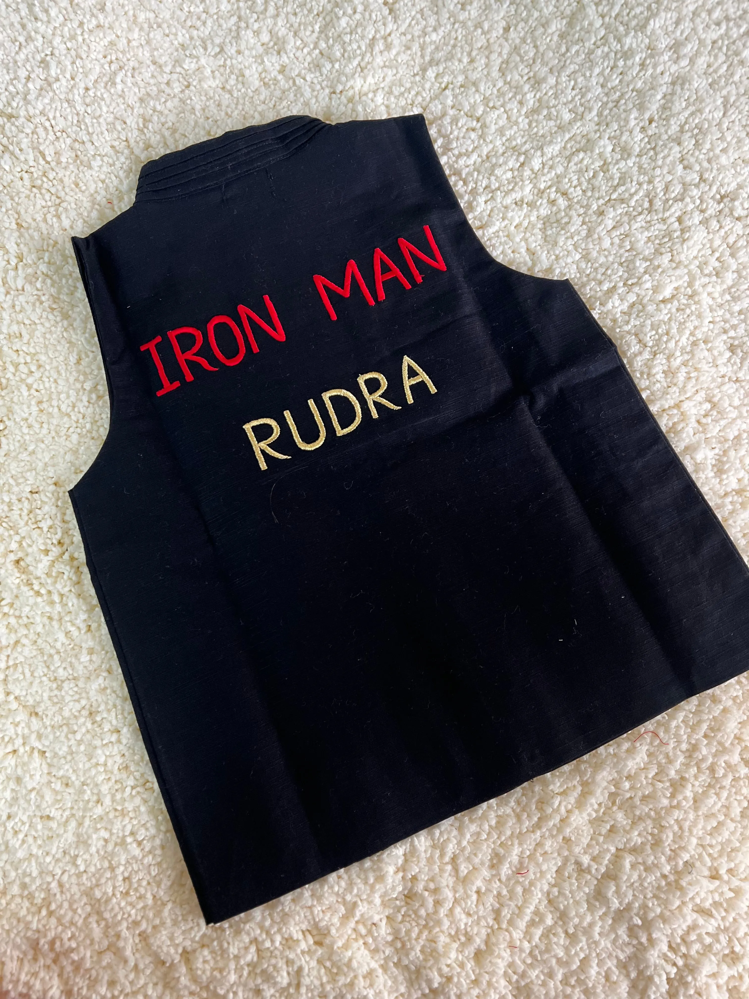 Klingaru  Jacket - Black with IronMan (PRE ORDER )