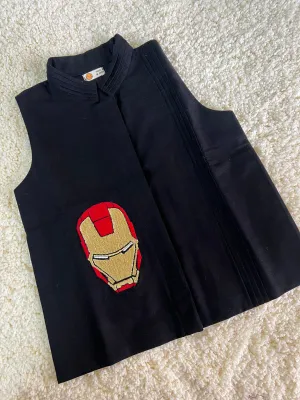 Klingaru  Jacket - Black with IronMan (PRE ORDER )