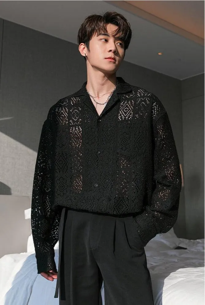 Lace Hollow Shirt