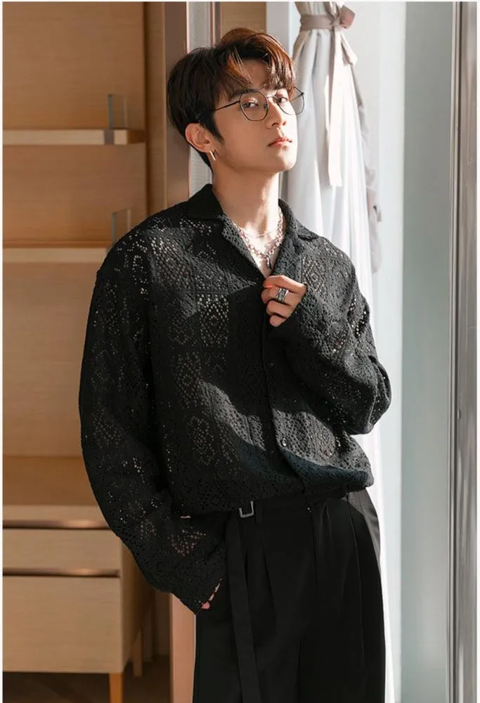 Lace Hollow Shirt
