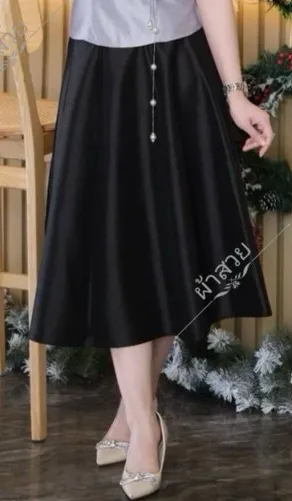 Laos/Thai Traditional Silk Skirt, 6 Colors, Available in 6 Sizes Style #37SK Skirts - Elegant Thai Skirts