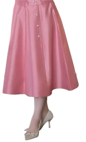 Laos/Thai Traditional Silk Skirt, 6 Colors, Available in 6 Sizes Style #37SK Skirts - Elegant Thai Skirts