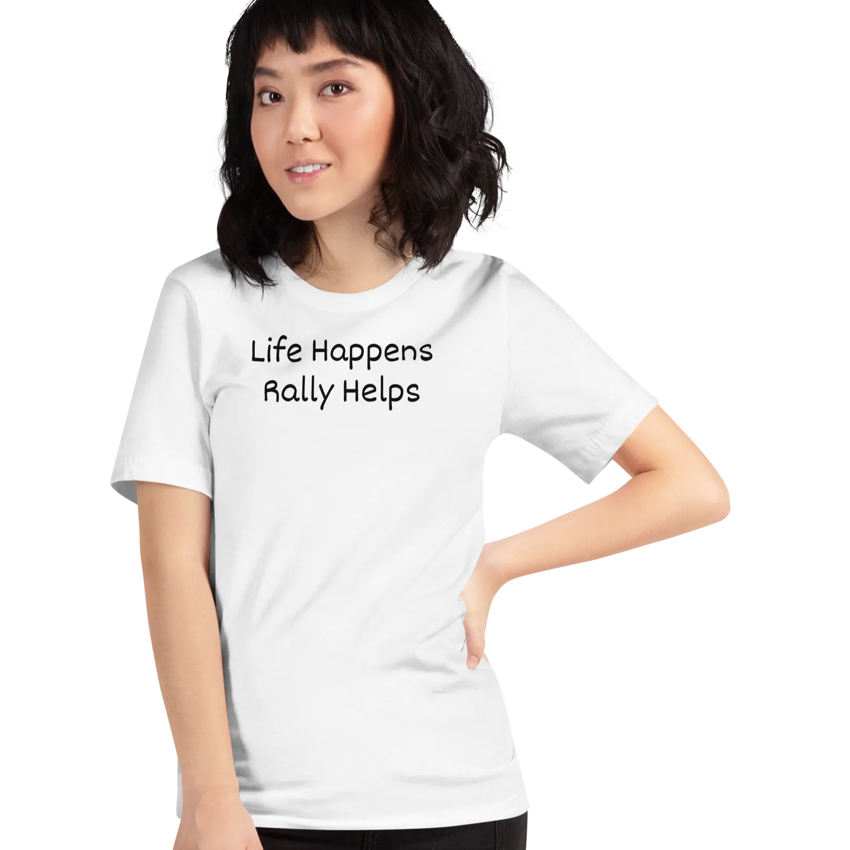 Life Happens, Rally Helps T-Shirts - Light