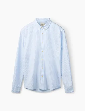 LIFE SHIRT - LIGHT BLUE STRIPE
