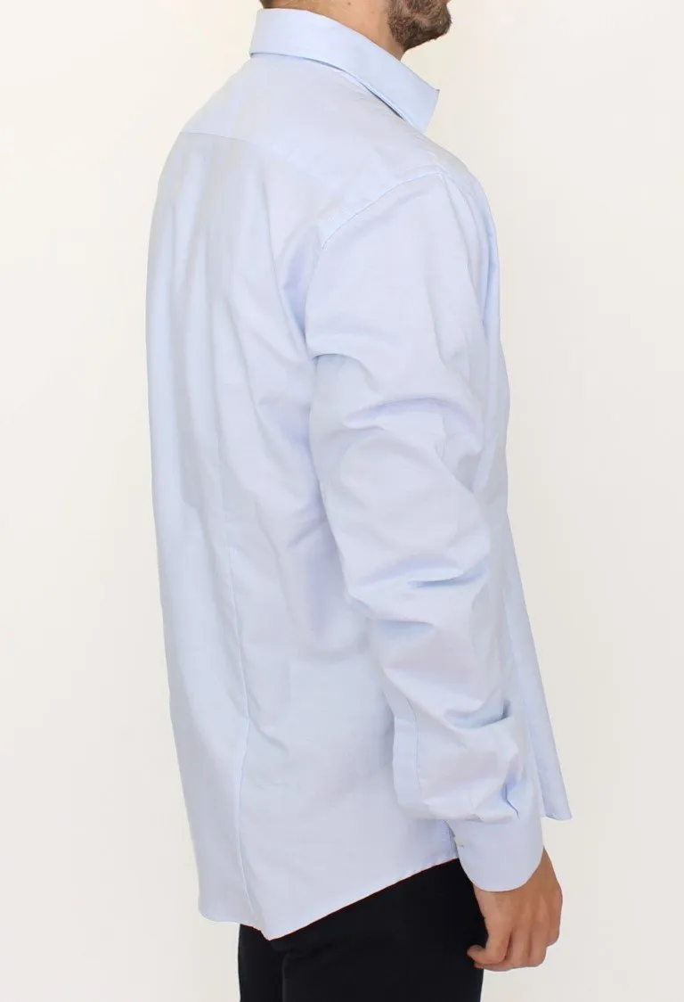 Light blue cotton shirt