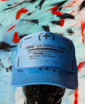 Light Blue Metamorphosis Trucker Hat