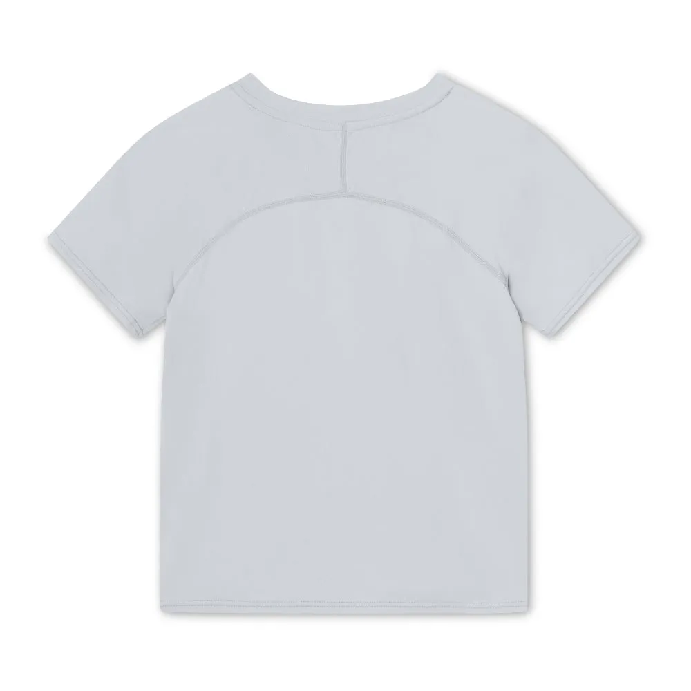 Light Blue Print Logo T-Shirt