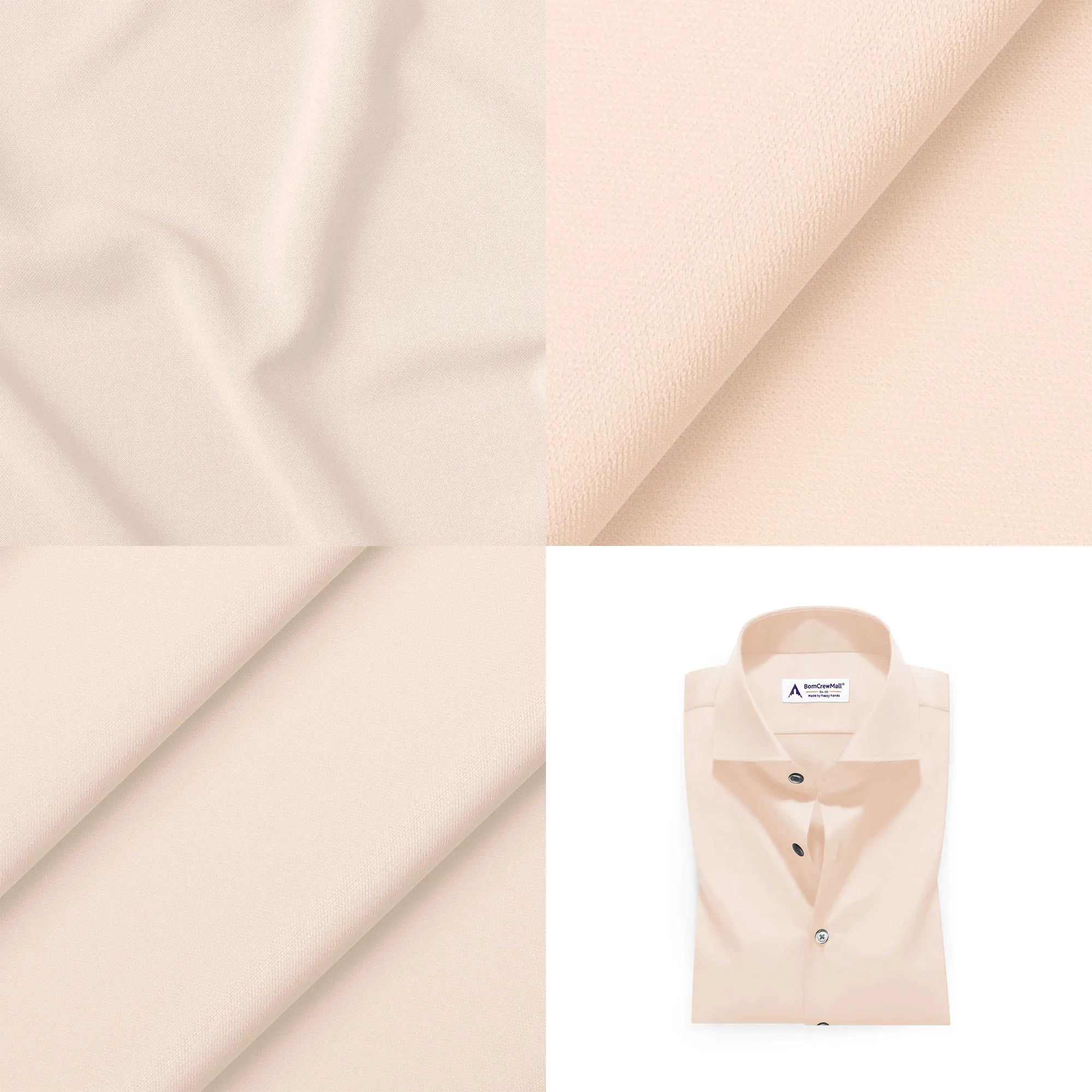 LIGHT PEACH  IN SOLID COLOR BT100104