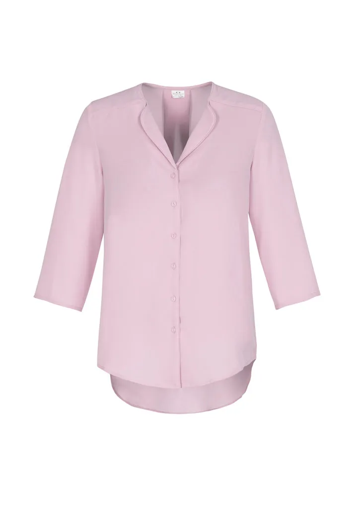 Lily Ladies Longline Blouse (BZ-S015LT)