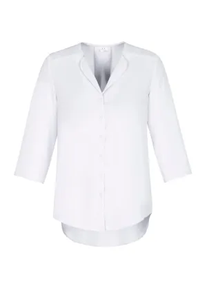 Lily Ladies Longline Blouse (BZ-S015LT)