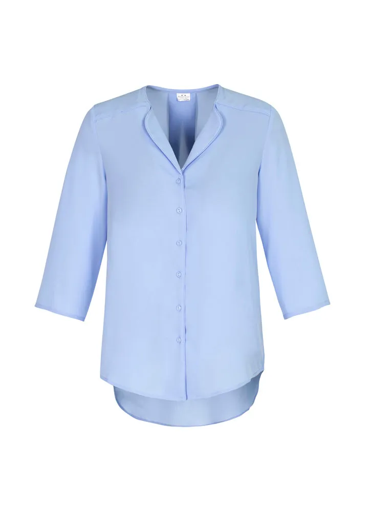 Lily Ladies Longline Blouse (BZ-S015LT)