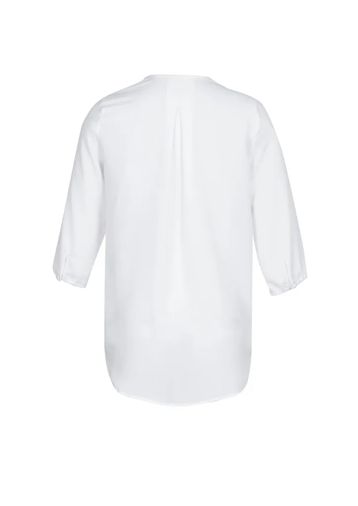 Lily Ladies Longline Blouse (BZ-S015LT)