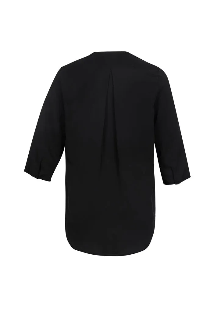 Lily Ladies Longline Blouse (BZ-S015LT)