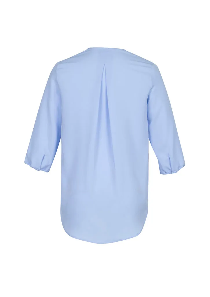 Lily Ladies Longline Blouse (BZ-S015LT)
