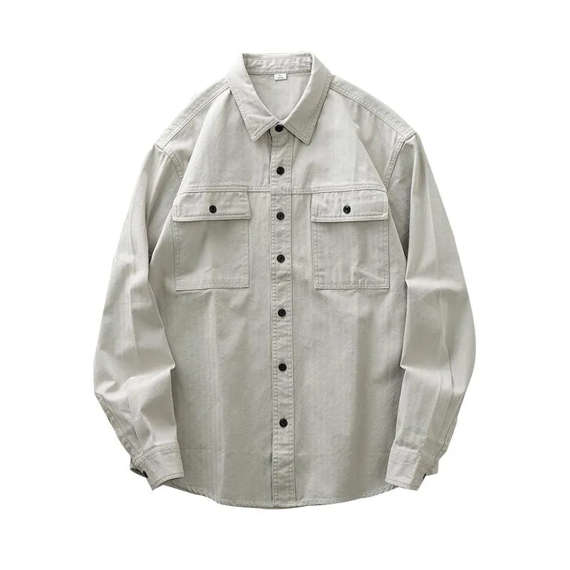 Long-sleeved Cargo Shirt